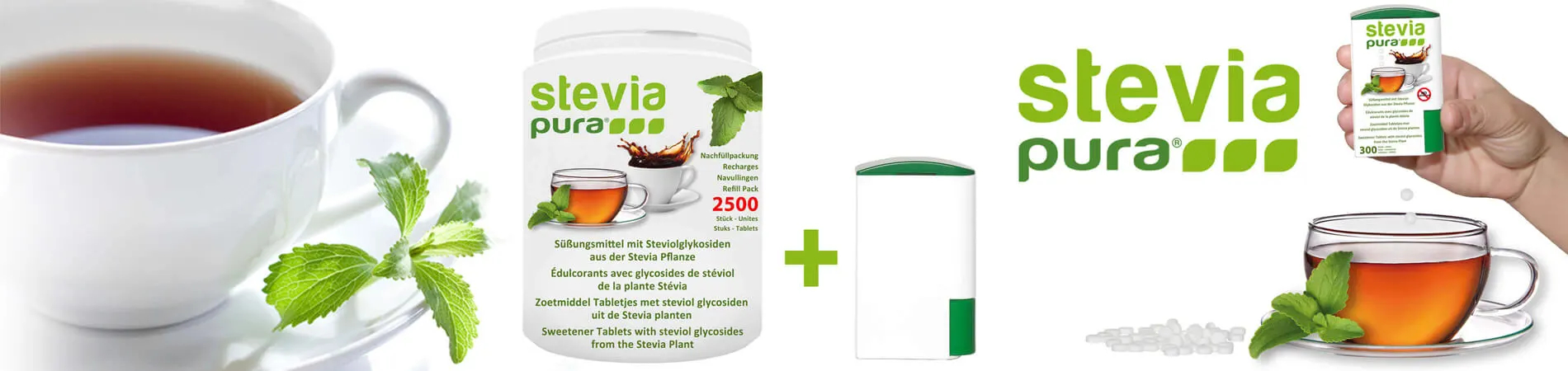 Stevia Tabs kaufen - Stevia Süßstoff-Tabletten kaufen |...