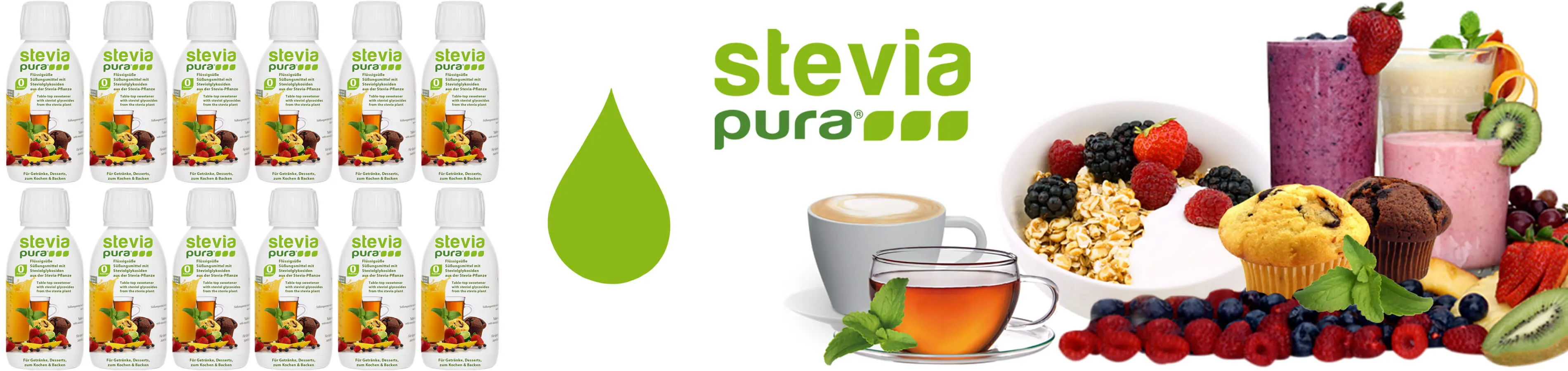 Stevia flüssig kaufen Stevia Flüssigsüße Stevia Drops...