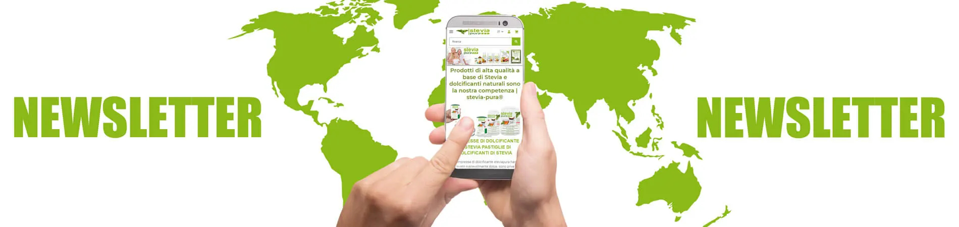Newsletter Steviashop24 ultime novità di steviashop24 su Stevia