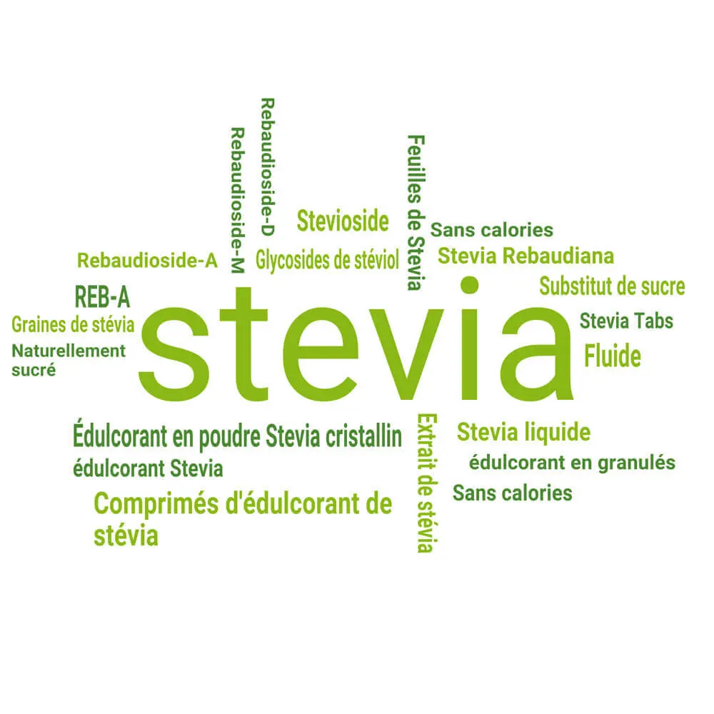 Stevia comme alternative au sucre et aux édulcorants 