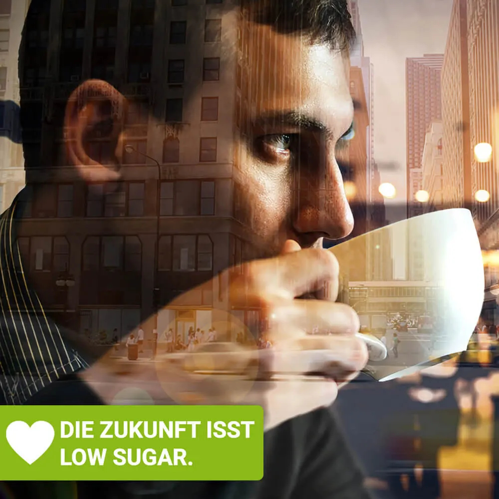 Mit Stevia gesüßten Kaffee genießen