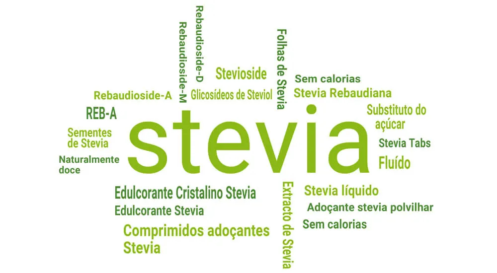 Edulcorante Stevia como alternativa ao açúcar