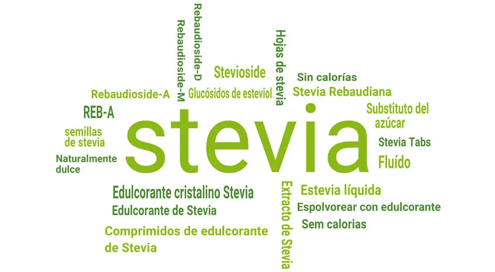 Edulcorante Stevia como alternativa al azúcar