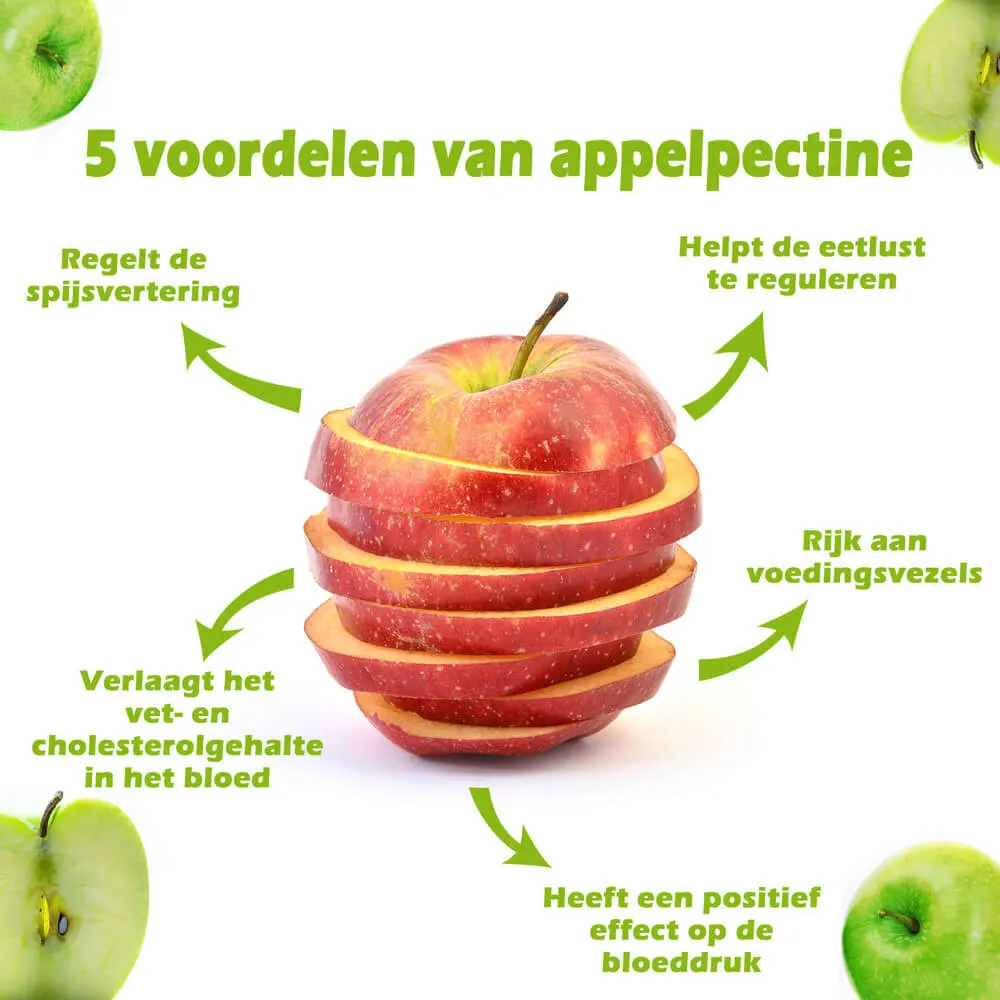 Appelpectine: voordelen en eigenschappen.