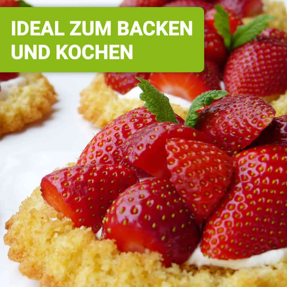 Stevia Streusüße ist ideal zum Backen.