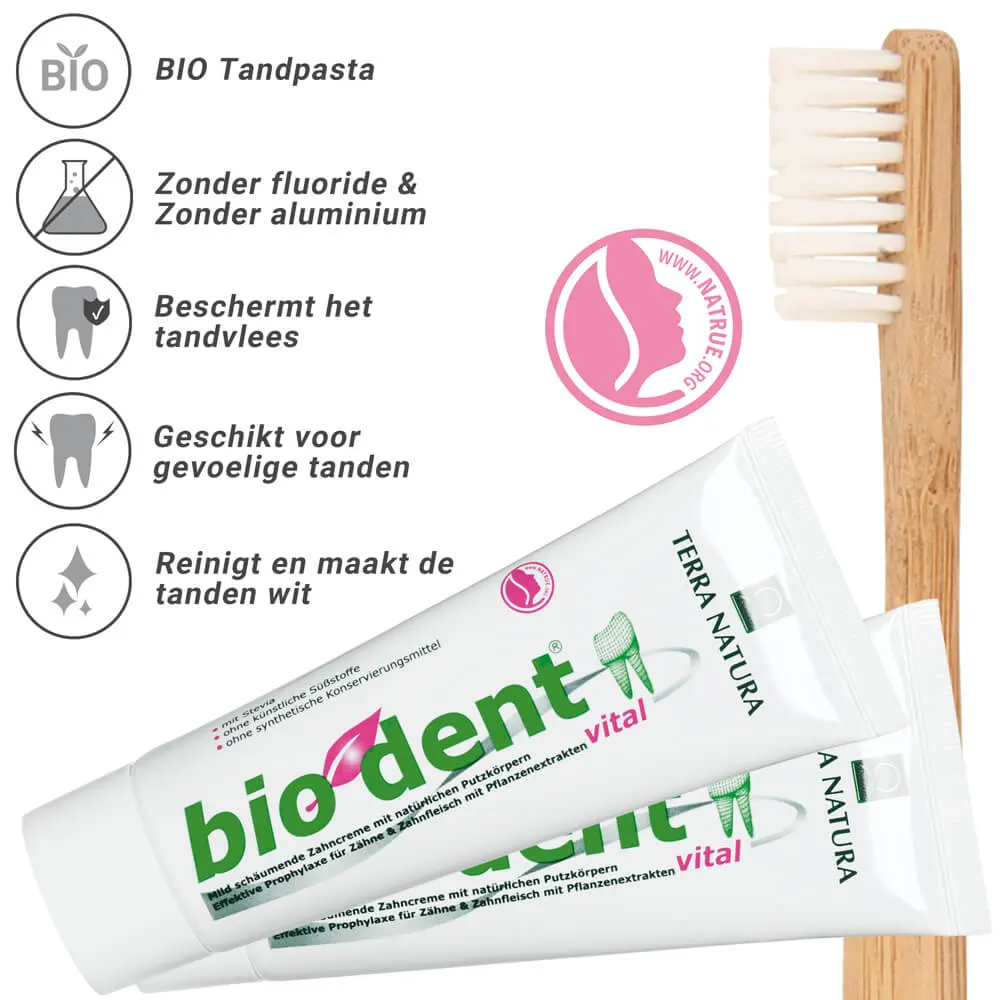 Tandpasta zonder fluoride - Pluspunten van fluoridevrije tandpasta's.