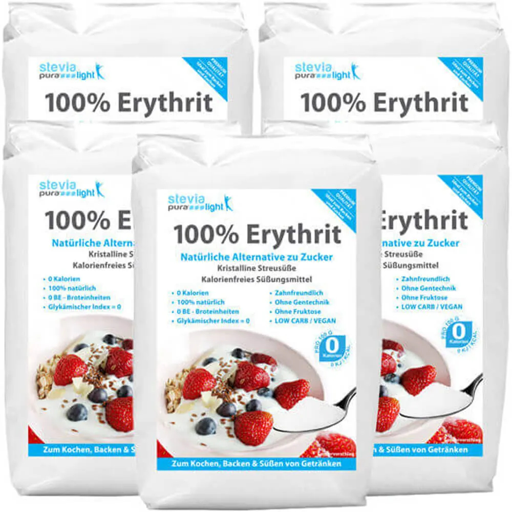Erythritol | calorievrije suikervervanger | strooizoetstof zoals suiker | 5kg