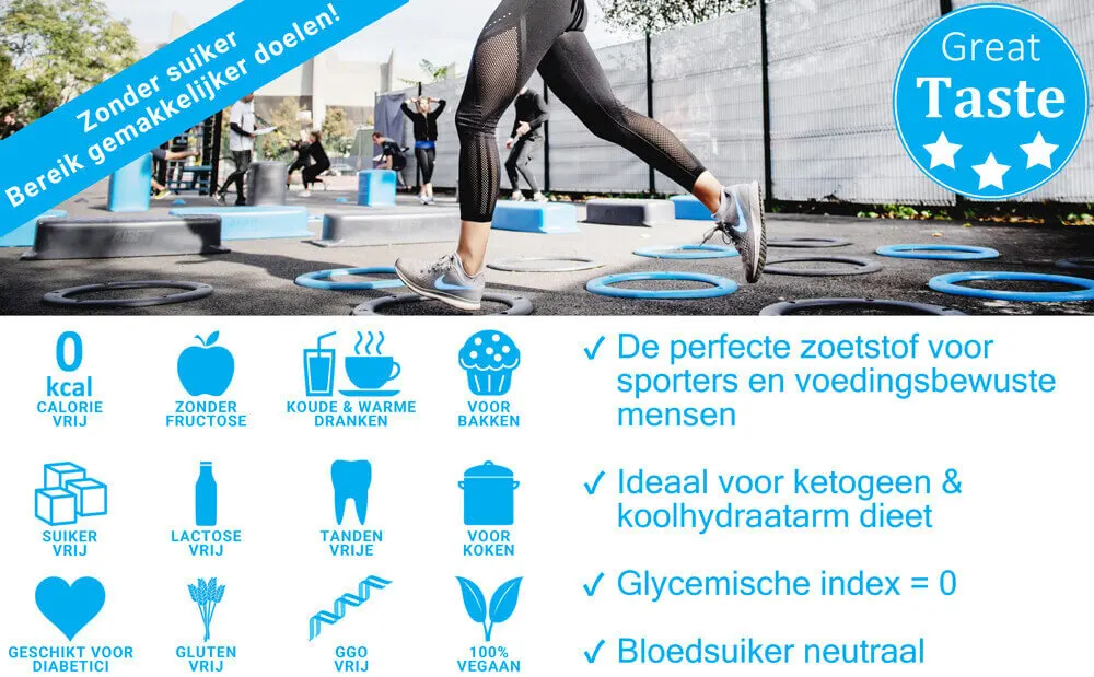 Informatie over Erythritol wijst uit dat het een suikeralcohol is, vaak gebruikt als alternatieve zoetstof.