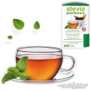 3x1.200 + 300 Stevia em Comprimidos Adoçante | Recarga | Pastilhas de Stevia + Doseador