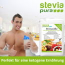Stevia Kristalline Streusüße | Zuckerersatz | Streusüße mit Erythrit und Stevia | 5x1kg