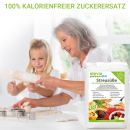 Stevia Kristalline Streusüße | Zuckerersatz | Streusüße mit Erythrit und Stevia | 2x1kg